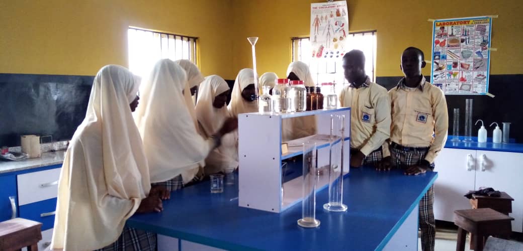 Practical science session